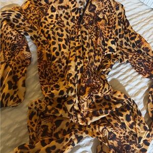 The Kooples Vibrant Animal Print Jacket